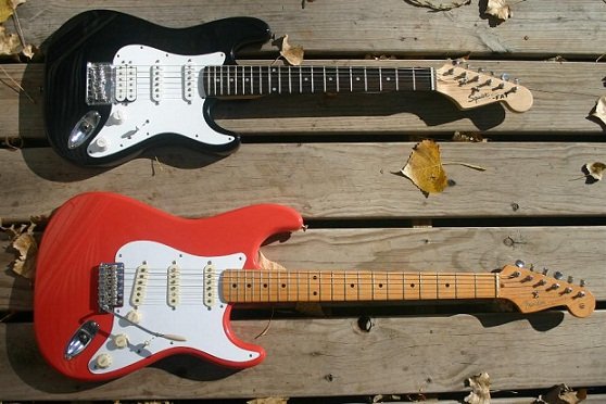 Squier Mini Strat Vs Fender Strat Full Size