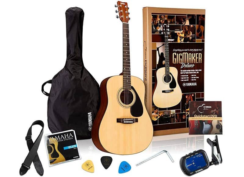 Yamaha Gigmaker Deluxe Acoustic Guitar Package