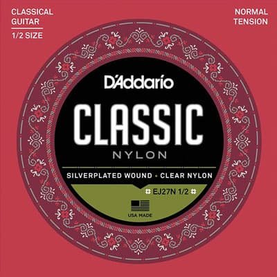 Daddario Ej27n 1 2 Nylon Guitar Strings