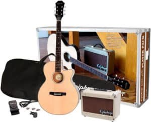 Read more about the article Epiphone PR-4E Pack Review – A Near-Perfect Acoustic Guitar Package