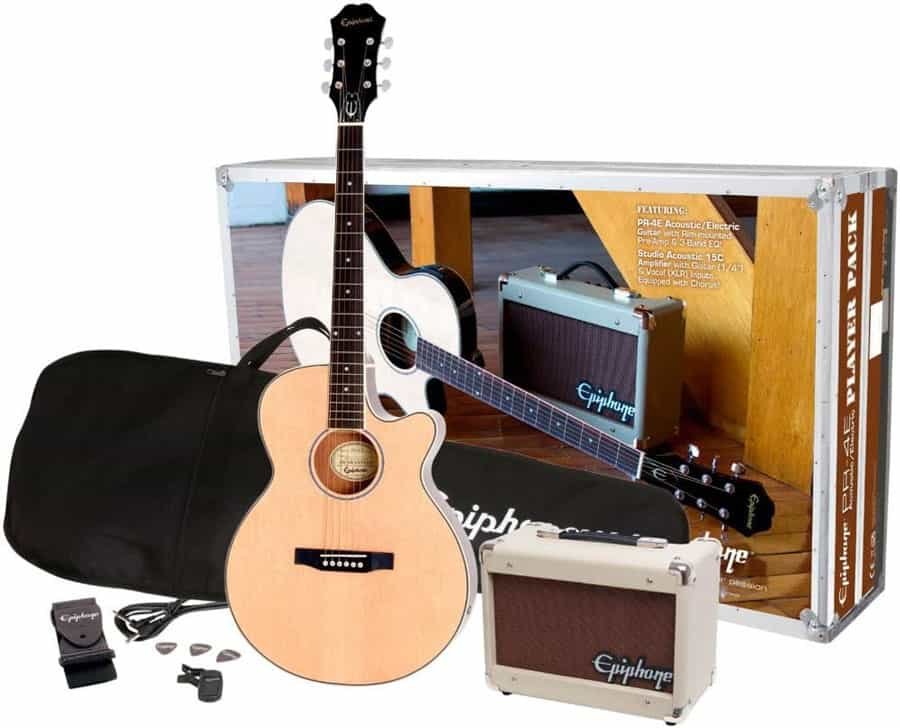 Epiphone Pr 4e Guitar Kit Package